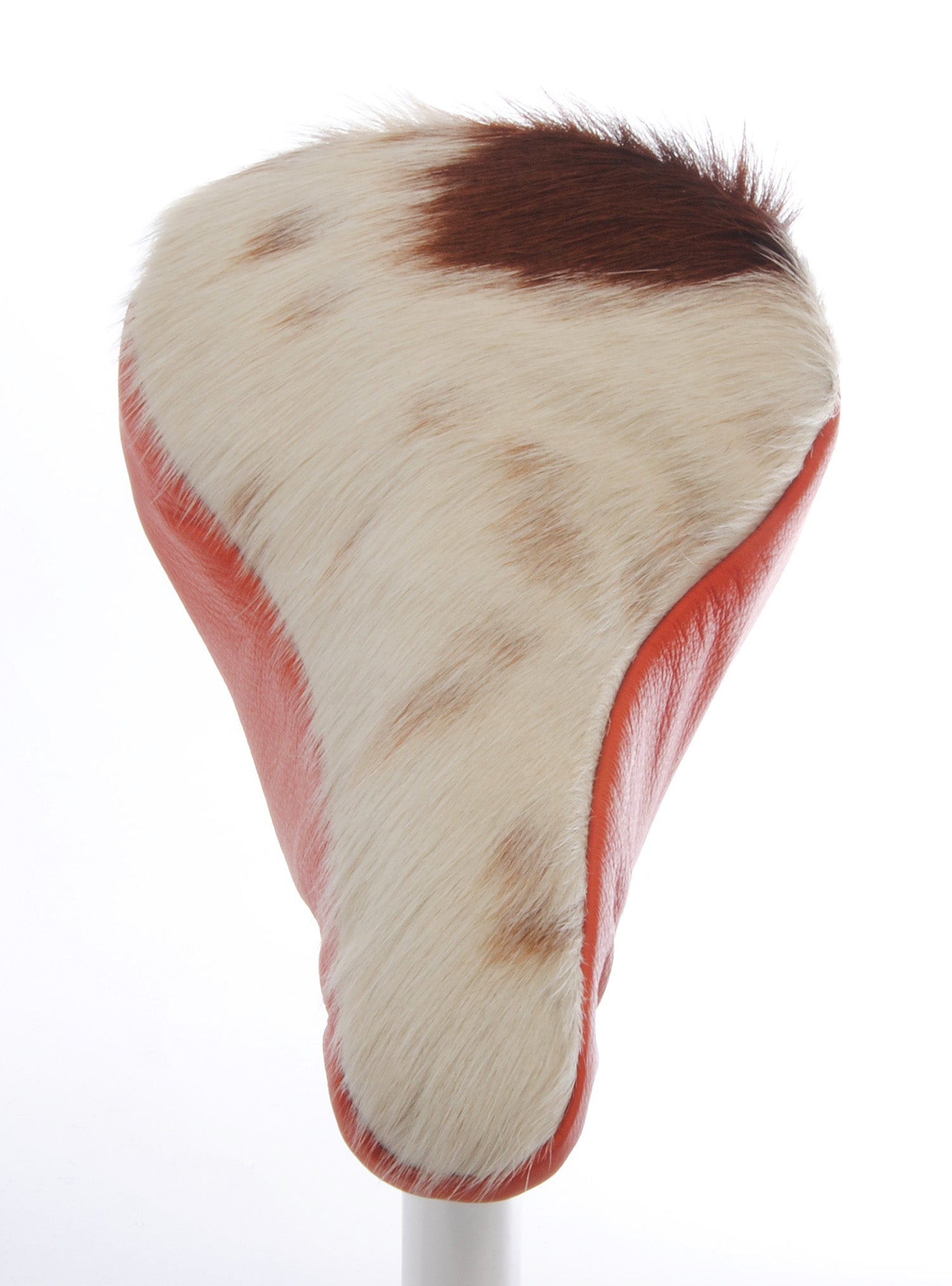 Rambo Luxury Saddle Cover - Brown Cow Hide