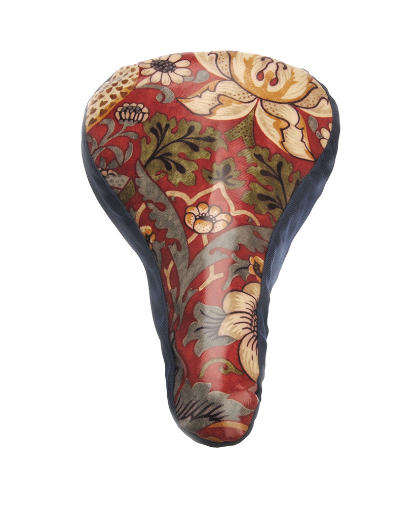 William Morris Waterproof Saddle Cover - Red II