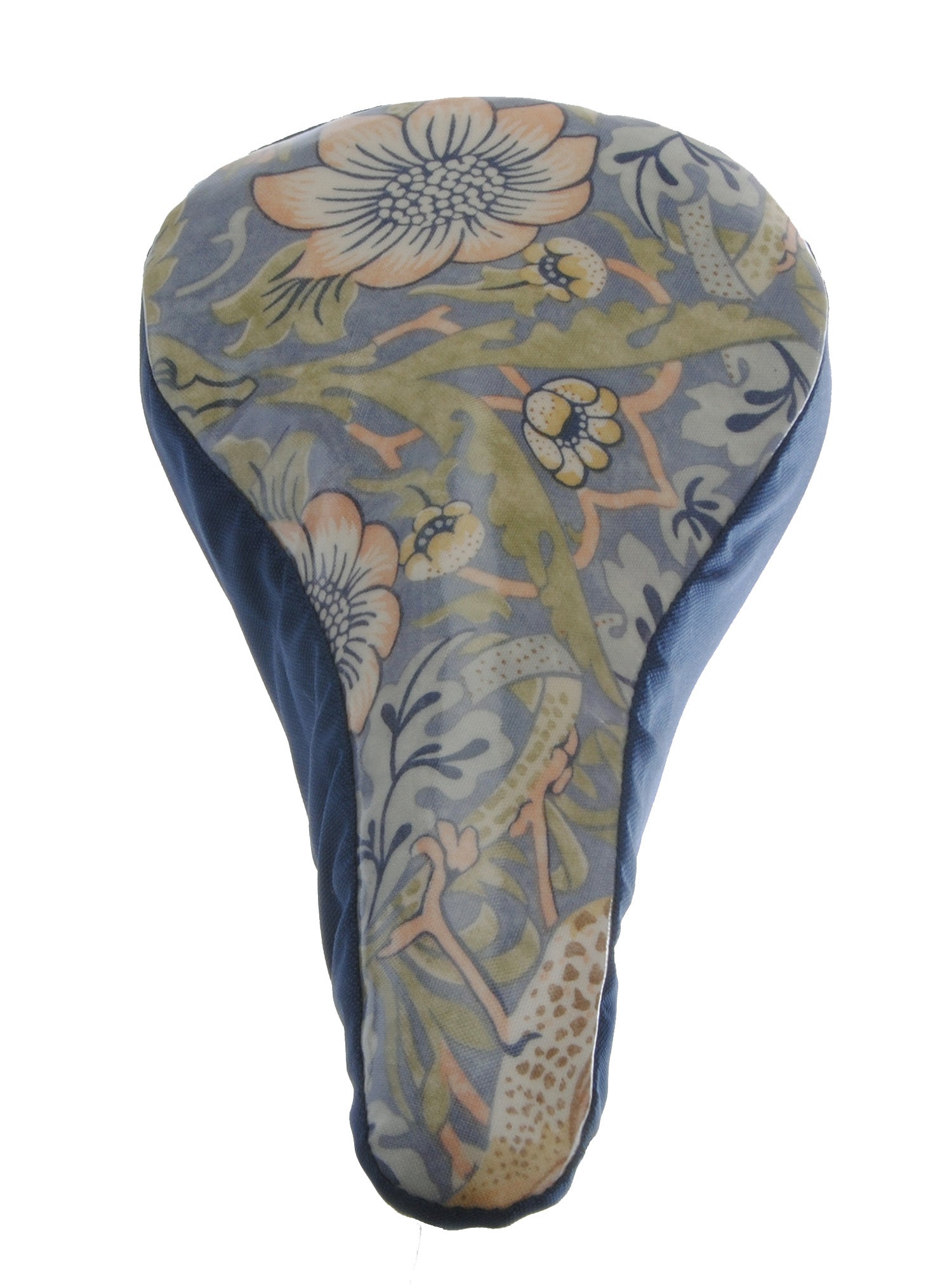 William Morris Waterproof Saddle Cover - Blue II