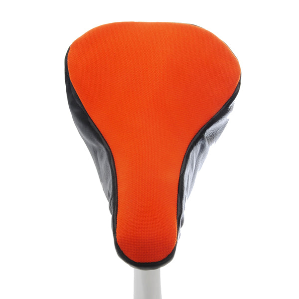 Flame II Saddle Cover - Bright Orange & Jet Black