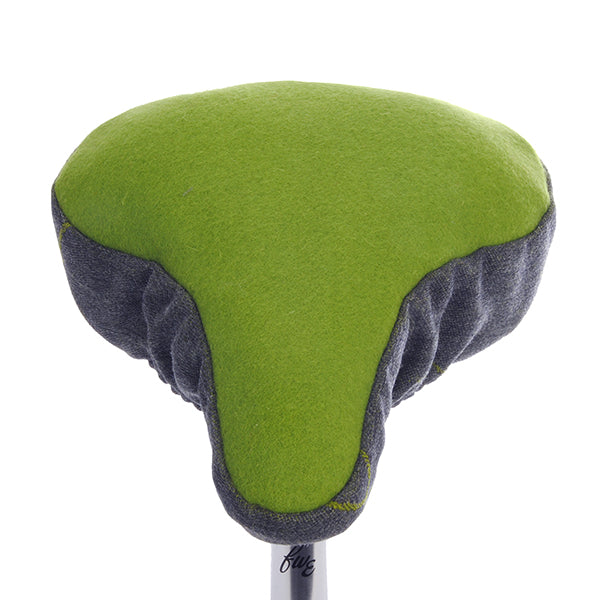 Mossy Bike Saddle Cover - Green