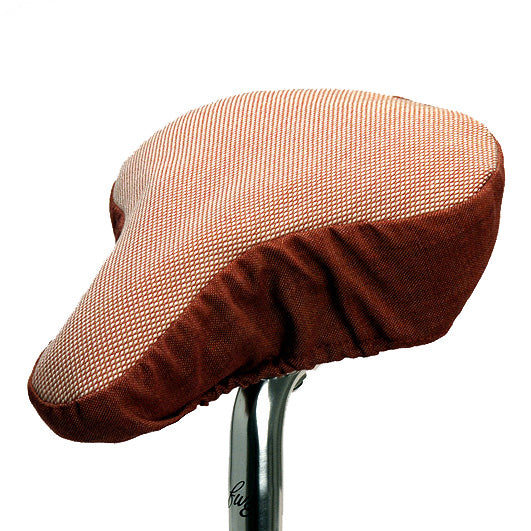 Rusty Kvadrat Saddle Cover - Coral