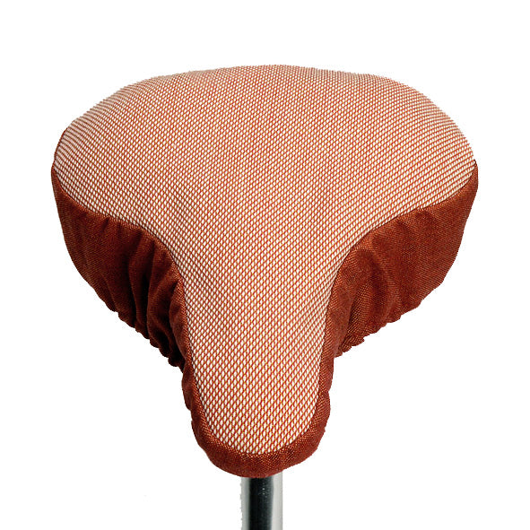 Rusty Kvadrat Saddle Cover - Coral