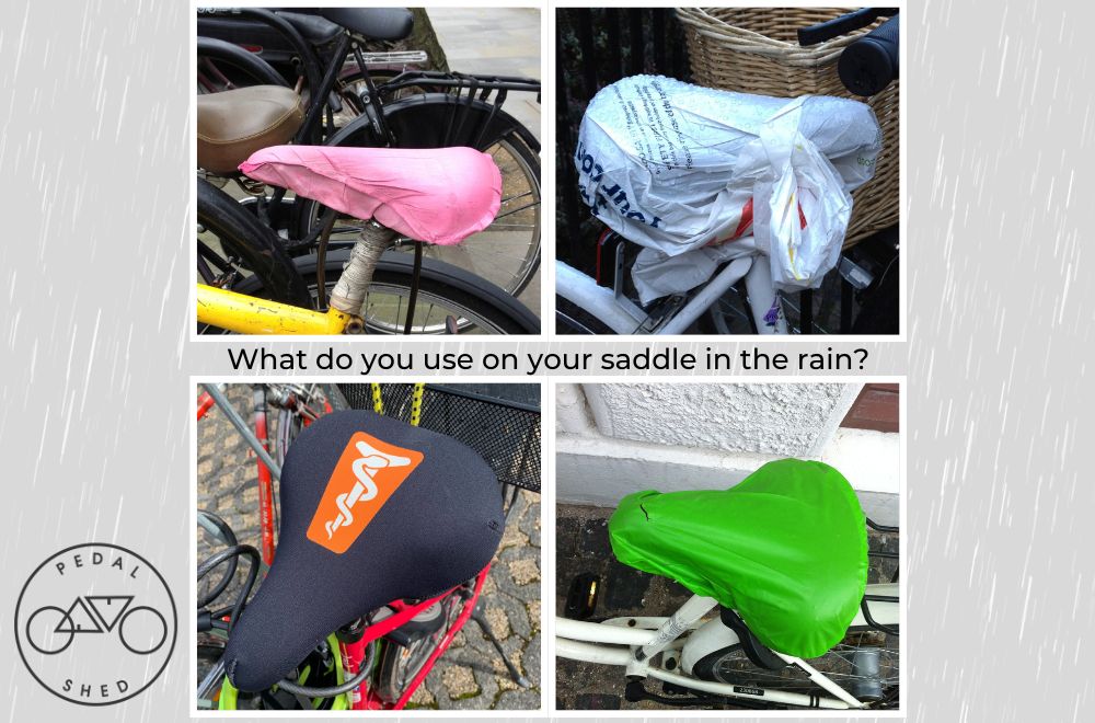 What do you use on your saddle in the rain?