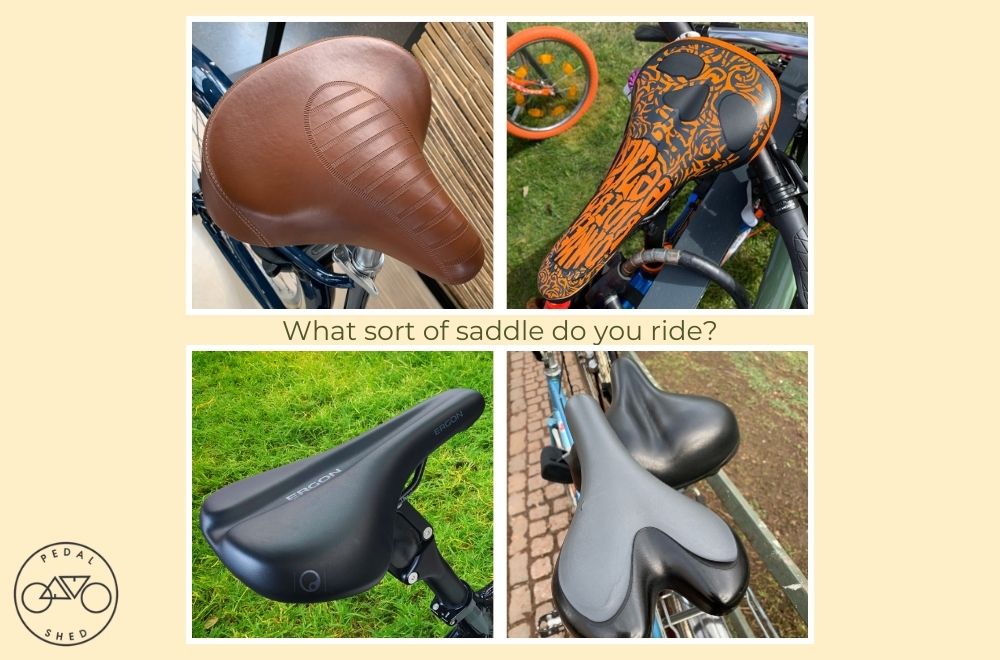 What sort of saddle do you ride?