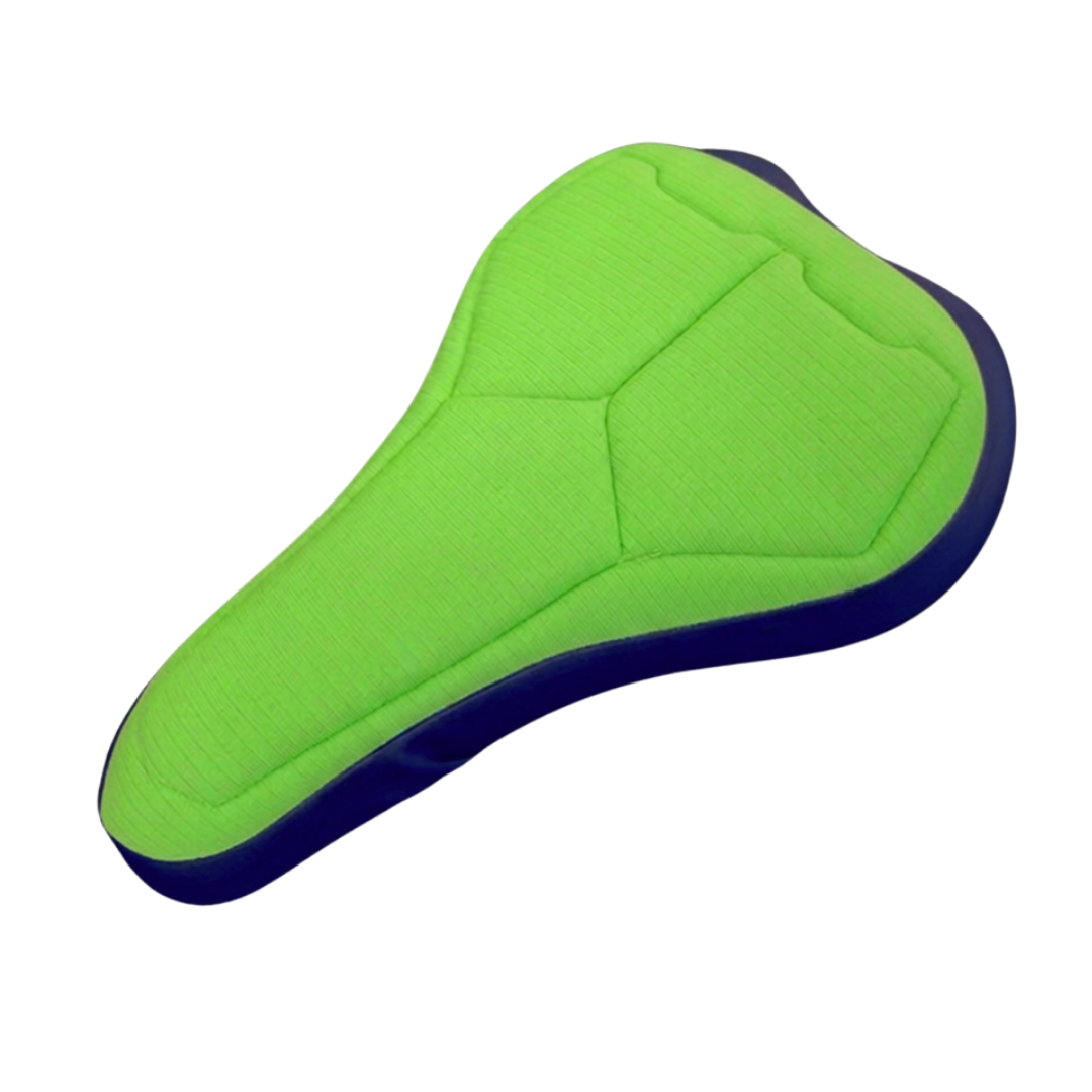 kids-cushioned-bike-seat-cover-limegreen-navyblue-by-pedalshed