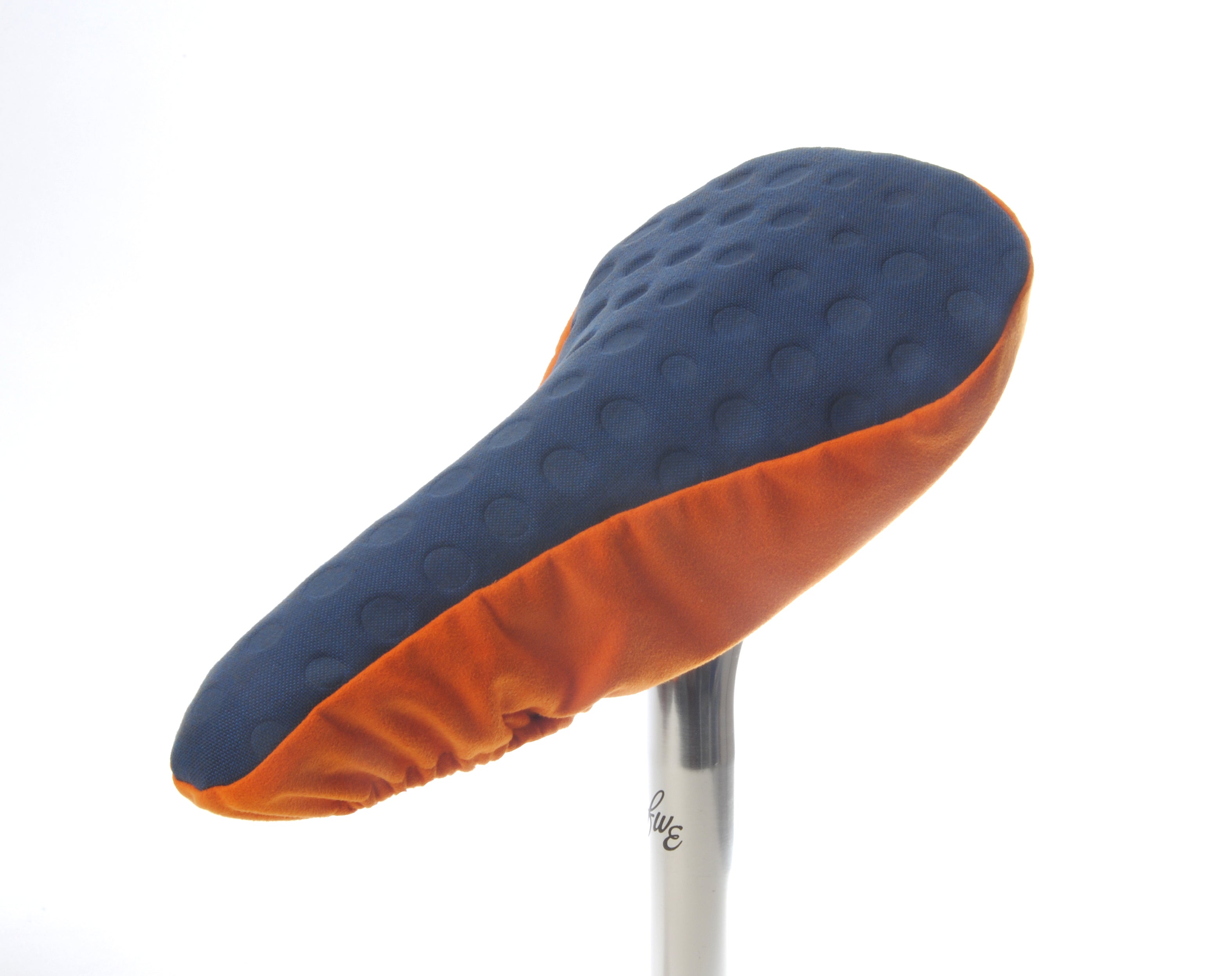 Billy-Bob Slim | Bike Saddle Cover | Blue & Orange