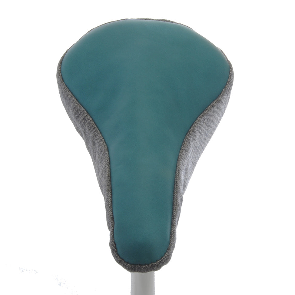 The Dolphin Saddle Cover - Turquoise