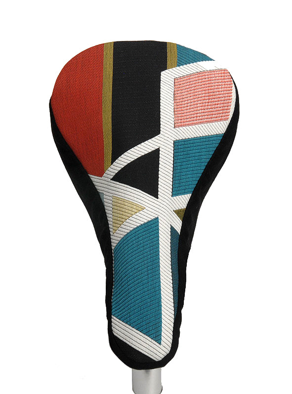 Black Swan Slim | Bicycle Saddle Cover | Sarah Morris Print