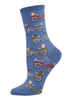 Ladies Cycling Socks - Pale Blue
