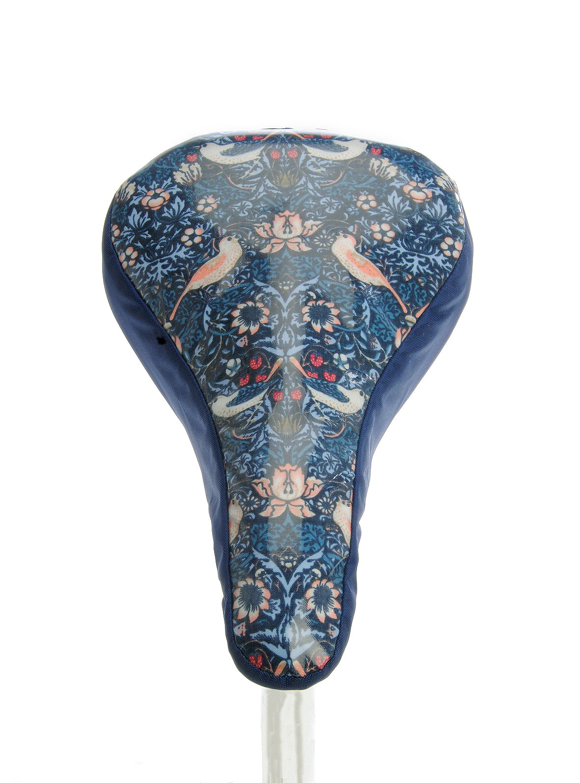 William Morris Waterproof Saddle Cover - Dark Blue II v2