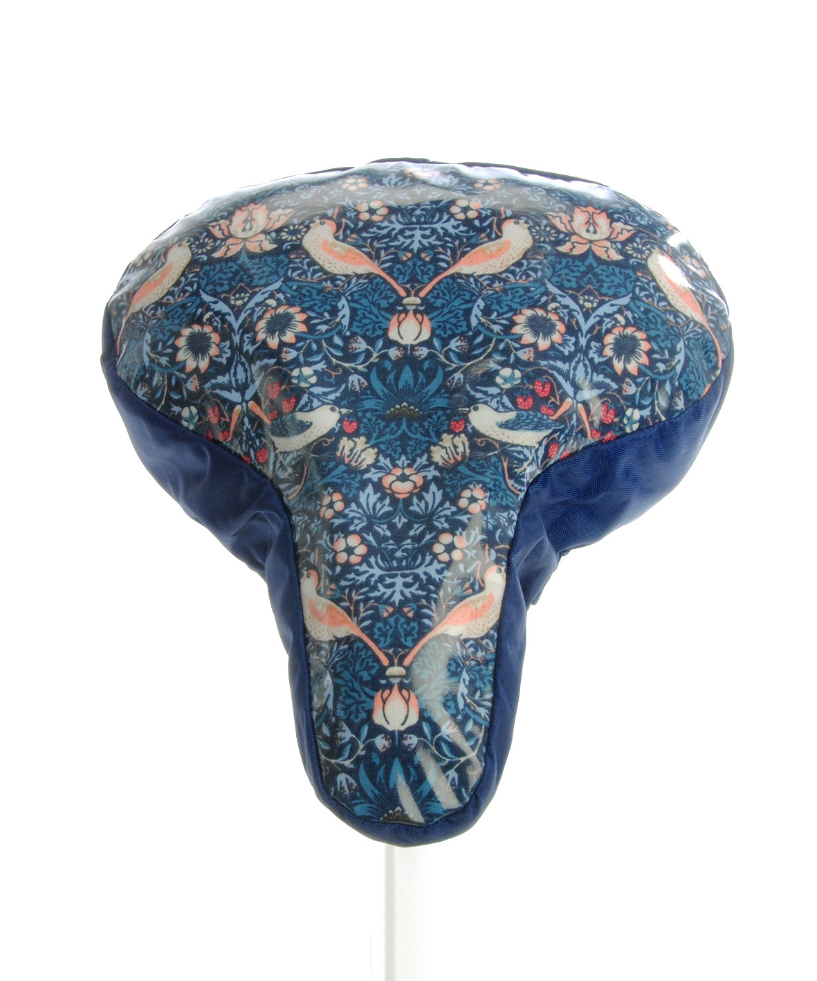 William Morris Waterproof Saddle Cover - Dark Blue II v2